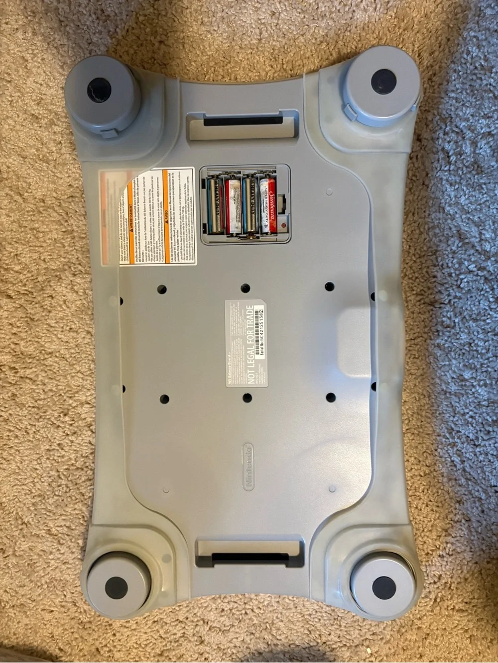Nitendo wii balance